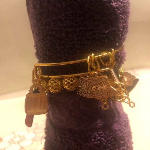 Gold plated Bangles Bracelets - Picture 2 of 2